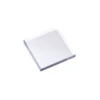 Stempel Block, 4 x 4 x 0,5 cm, transparent