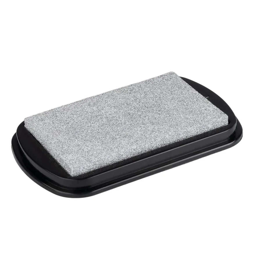 Stempelkissen, schnelltrocknend, wasserfest, 7,5cm x 4,3cm, silber