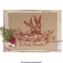Stempel, Osterzeit, verschiedene Designs & Größen, 13 Stück