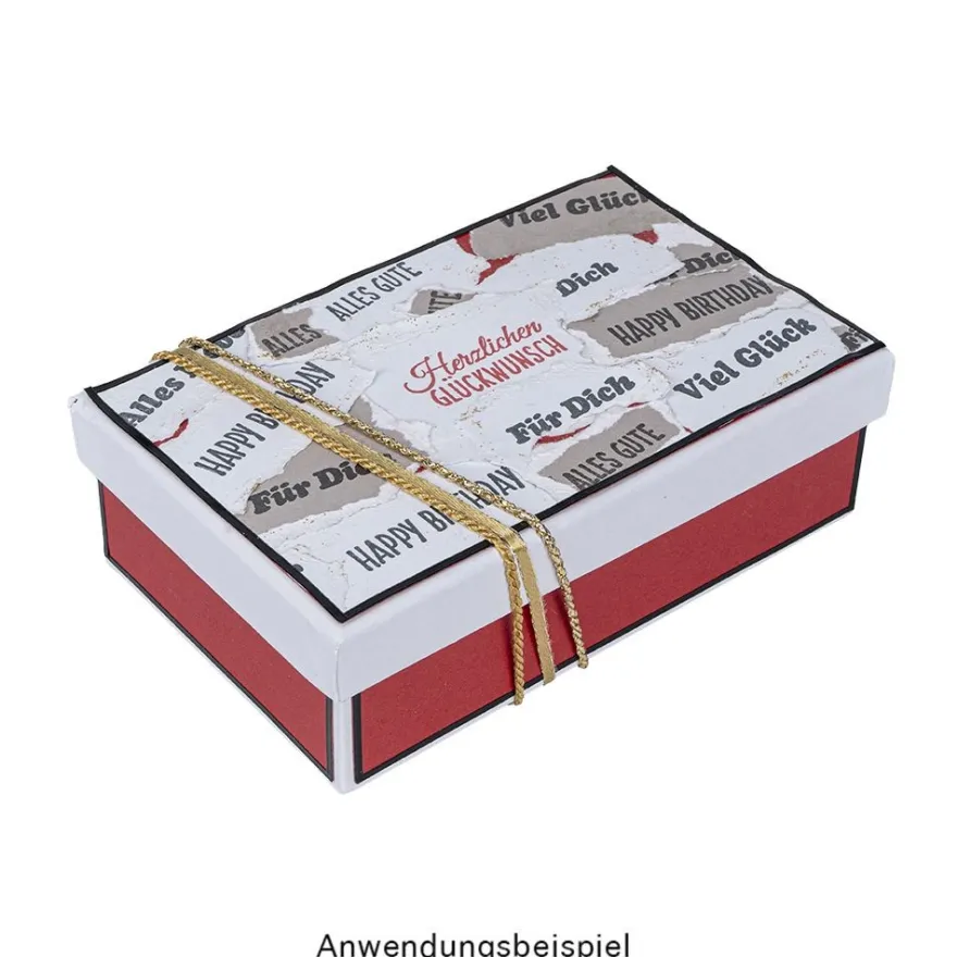 Stempel-Set, Anlässe, 23 Stempel, 1 Stempelkissen schwarz