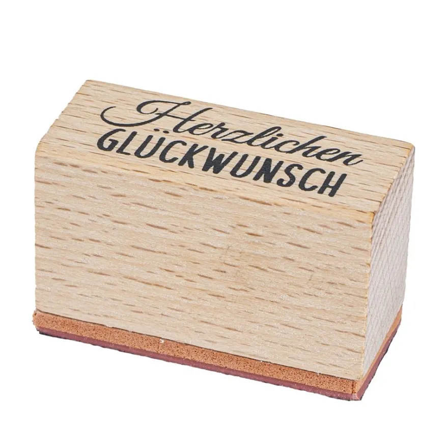 Stempel-Set, Anlässe, 23 Stempel, 1 Stempelkissen schwarz