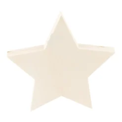 Sterne, Holz, 14cm x 14,5cm x 1,5cm, zum Aufstellen, 2 Stück