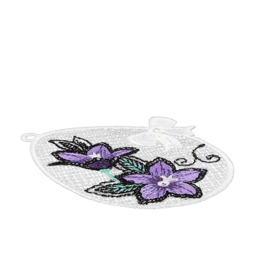 Stick-Designs, Filigrane Ostereier, 7cm bis 10cm, 10 Stück