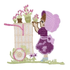 Stick-Designs, Frühlingszeit 1, 9cm bis 13,5cm, 5 Stück