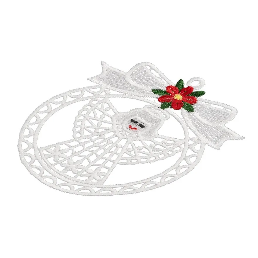 Stick-Designs, Weihnachtliche Kränze, 9,5cm x 11cm, 10 Stück