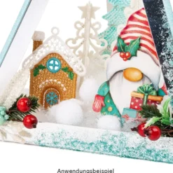 Stick-Designs, Winter/Weihnachten 2, 6cm bis 10cm, 10 Stück