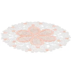 Stick-Designs, Zierdeckchen, Ø 10cm bis 10,5cm, 10 Stück