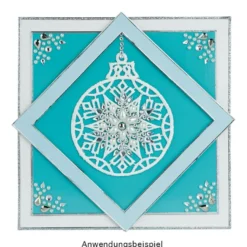 Stick-Designs, Zierrahmen, 6cm bis 10cm, 10 Stück