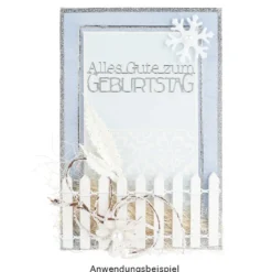 Stickerbogen "Handlettering Art", Gratulationen, gold, silber, weiß, 20cm x 23cm, 4 Bogen