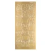 Sticker Eimer mit Ostereiern, gold