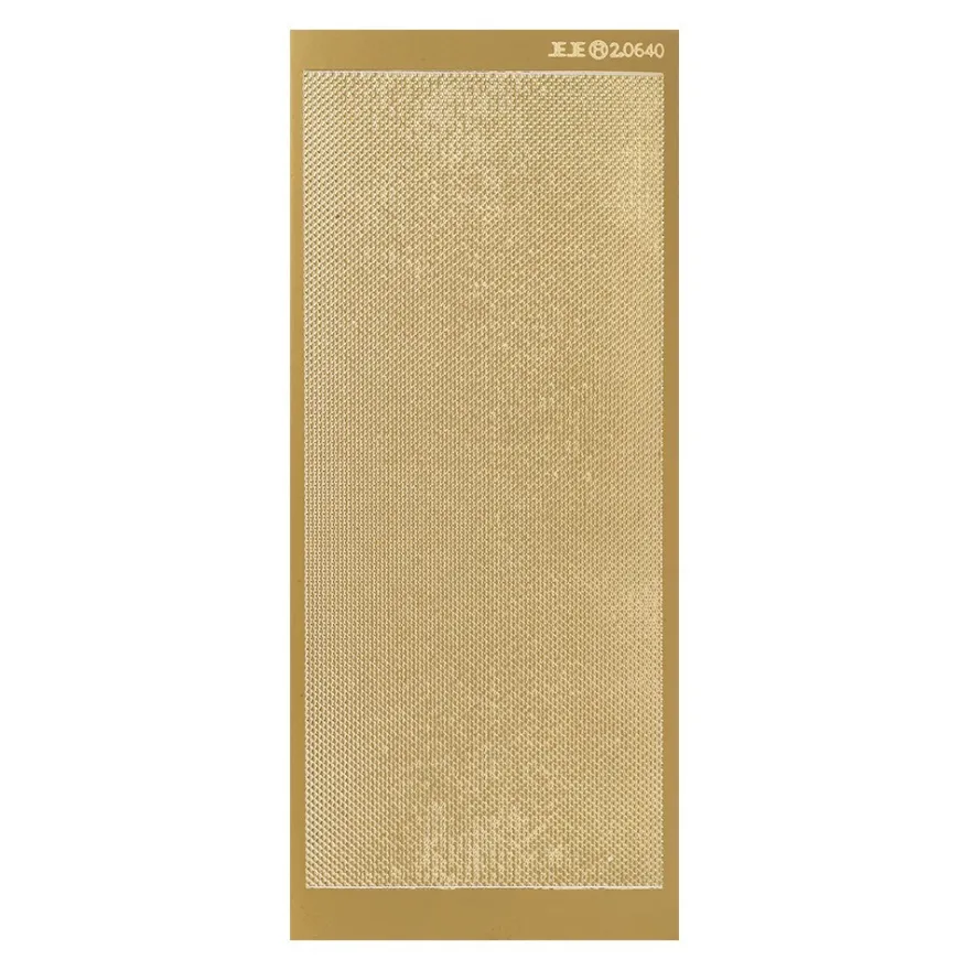 Sticker, feine Bordüren, Perlmuttfolie, gold