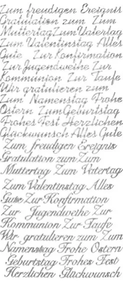 Sticker, Grüße, silber