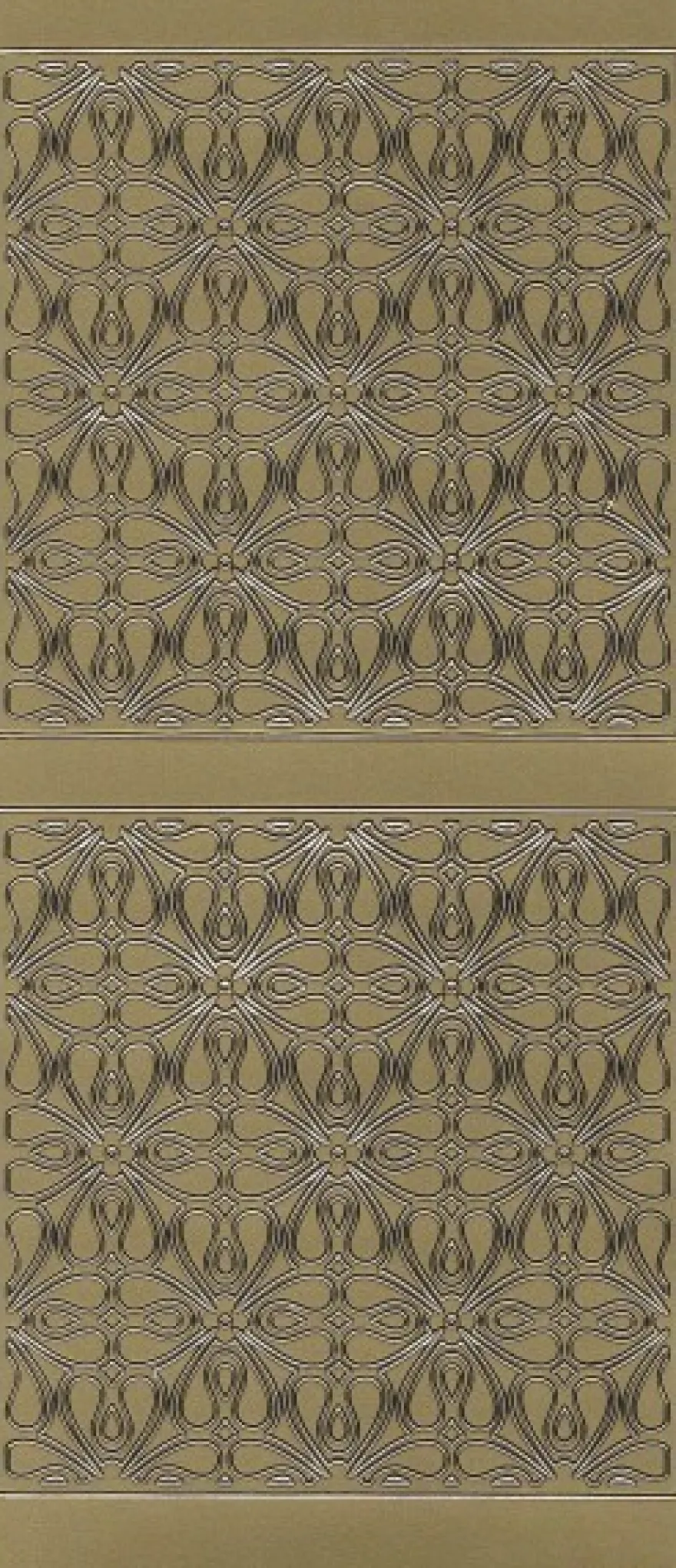 Sticker, Hintergrundornamentik modern 1, gold