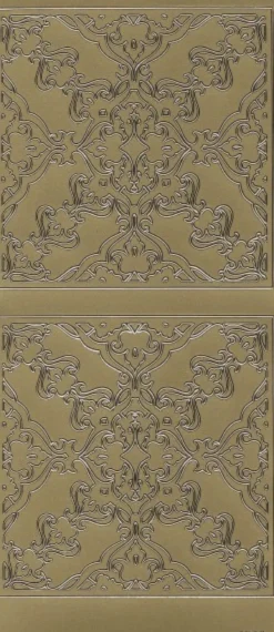 Sticker, Hintergrundornamentik Schnörkel 2, gold