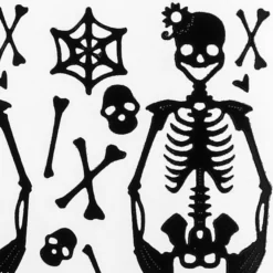 Sticker, Lackfolie, Halloween 2, schwarz