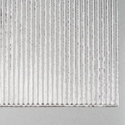 Sticker, Linien, Perlmuttfolie, silber