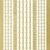 Sticker, Linien und Bordüren, gold