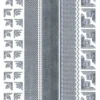 Sticker, Linien und Eck-Ornamente, silber