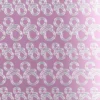 Sticker, Schnuller, Spiegelfolie, rosa