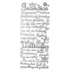 Sticker, Schriften, "Super/Applaus", uvm., Spiegelfolie, silber