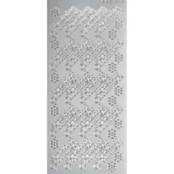 Sticker, Schrift, Herzlichen Glückwunsch, Perlmuttfolie, silber
