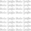 Sticker, Schrift, Viele Grüße, silber