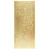 Sticker, Schrift, Viel Erfolg, gold