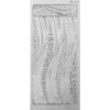 Sticker, Schwung-Linien Sterne, Diamantfolie, silber