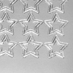 Sticker, Sterne 1, silber