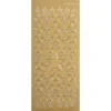Sticker, Sterne 2, verschiedene Größen, gold
