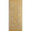 Sticker, Weihnachtsglocken, gold