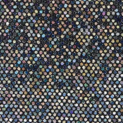 Stoffe Royal "Pailletten", selbstklebend, 10 x 29 cm, 2 Stück, silber & anthrazit