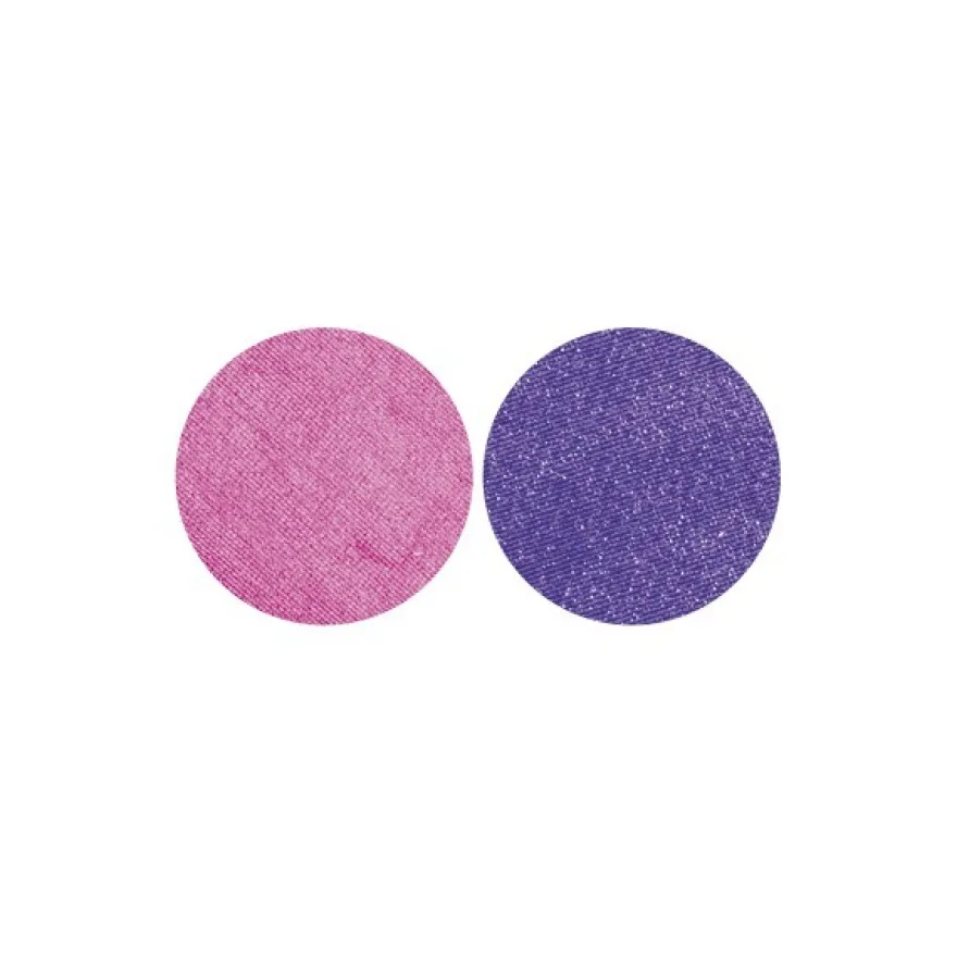 Stoffkreise für Knöpfe mit 22 mm Ø, fuchsia/violett, 50er Set