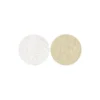 Stoffkreise für Knöpfe mit 22 mm Ø, silber/gold, 50er Set
