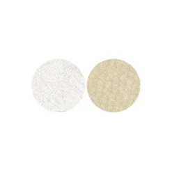 Stoffkreise für Knöpfe mit 22 mm Ø, silber/gold, 50er Set