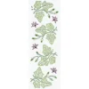 Strass-Ornamente, Blumen & Blätter, mehrfarbig, teilweise mit Veredelung, 5 Bogen