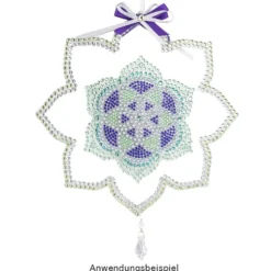 Strass-Ornamente, Mandalas, verschiedene Designs und Farben, 5 Bogen
