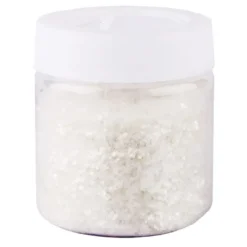 Streu-Deko Frost-Zauber 1, 40g, 1mm x 1mm, Quadrat, transparent