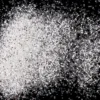 Streu-Deko Frost-Zauber 5, 2x 15g, Ø 0,8mm, Hexagon, weiß/silber