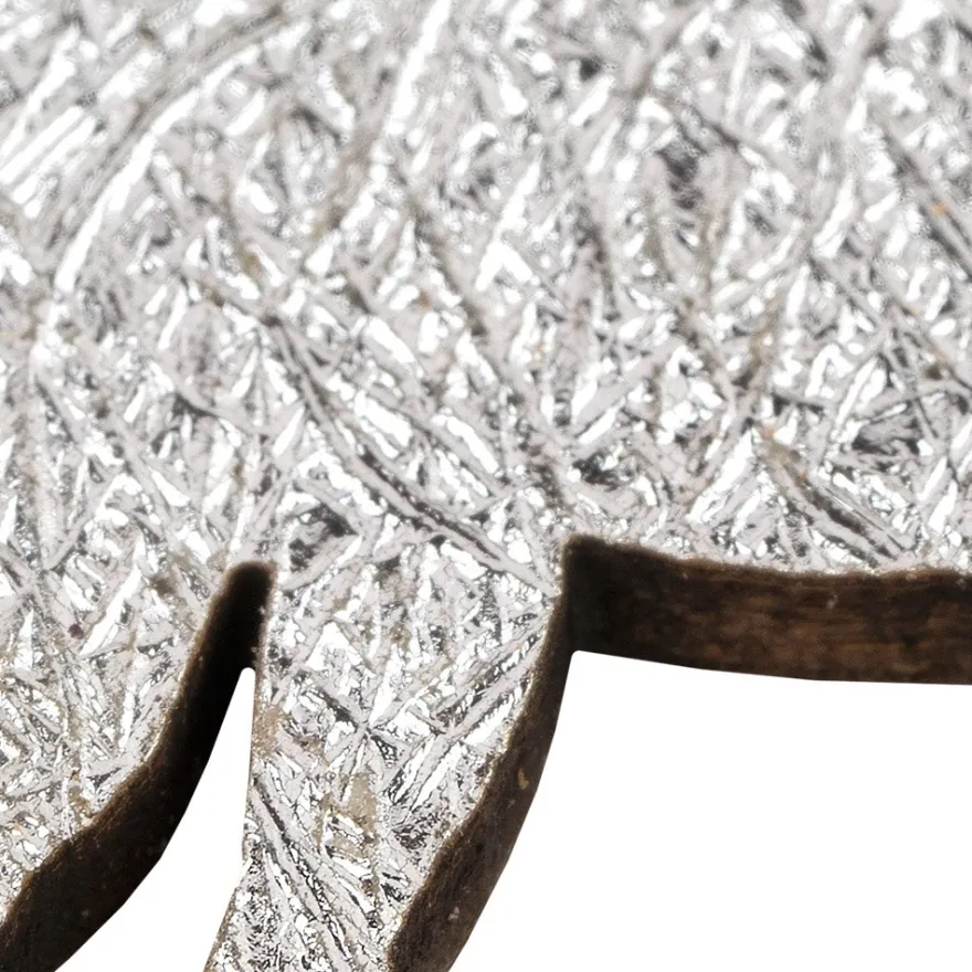 Streudeko, Hirsche, 3cm x 4cm, 2mm stark, silber, 24 Stück