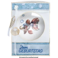 Streu-Deko, Holz, Maritim, 6 versch. Designs, je 5 Stück, 1mm stark, natur, 30 Teile