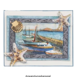 Streu-Deko, Holz, 36 verschiedene Designs, 2cm bis 3cm, 180 Teile