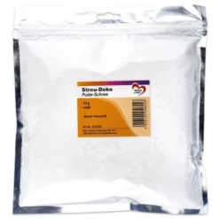 Streu-Deko, Puder-Schnee, weiß, 25g