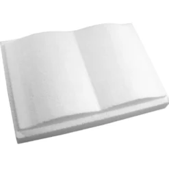Styropor-Buch mit Steckfuß, 2-teilig, 13,5 x 19,5 x 3,5cm