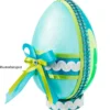 Styropor-Eier, 2-teilig, 16 cm hoch, Ø 11 cm, 2 Stück