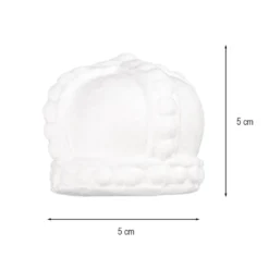 Styropor-Kronen, 50mm x 50mm, 10 Stück