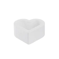 Styropor-Podest, Herz, 11,3cm x 10,1cm x 5cm