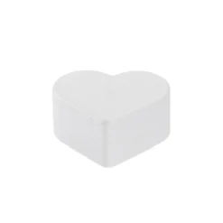 Styropor-Podest, Herz, 11,3cm x 10,1cm x 5cm