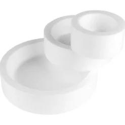 Styropor-Torte, 3 Styropor-Podeste, Ø20 cm, Ø15 cm, Ø10 cm