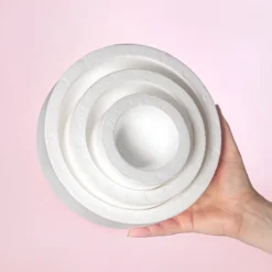Styropor-Torte, 3 Styropor-Podeste, Ø20 cm, Ø15 cm, Ø10 cm